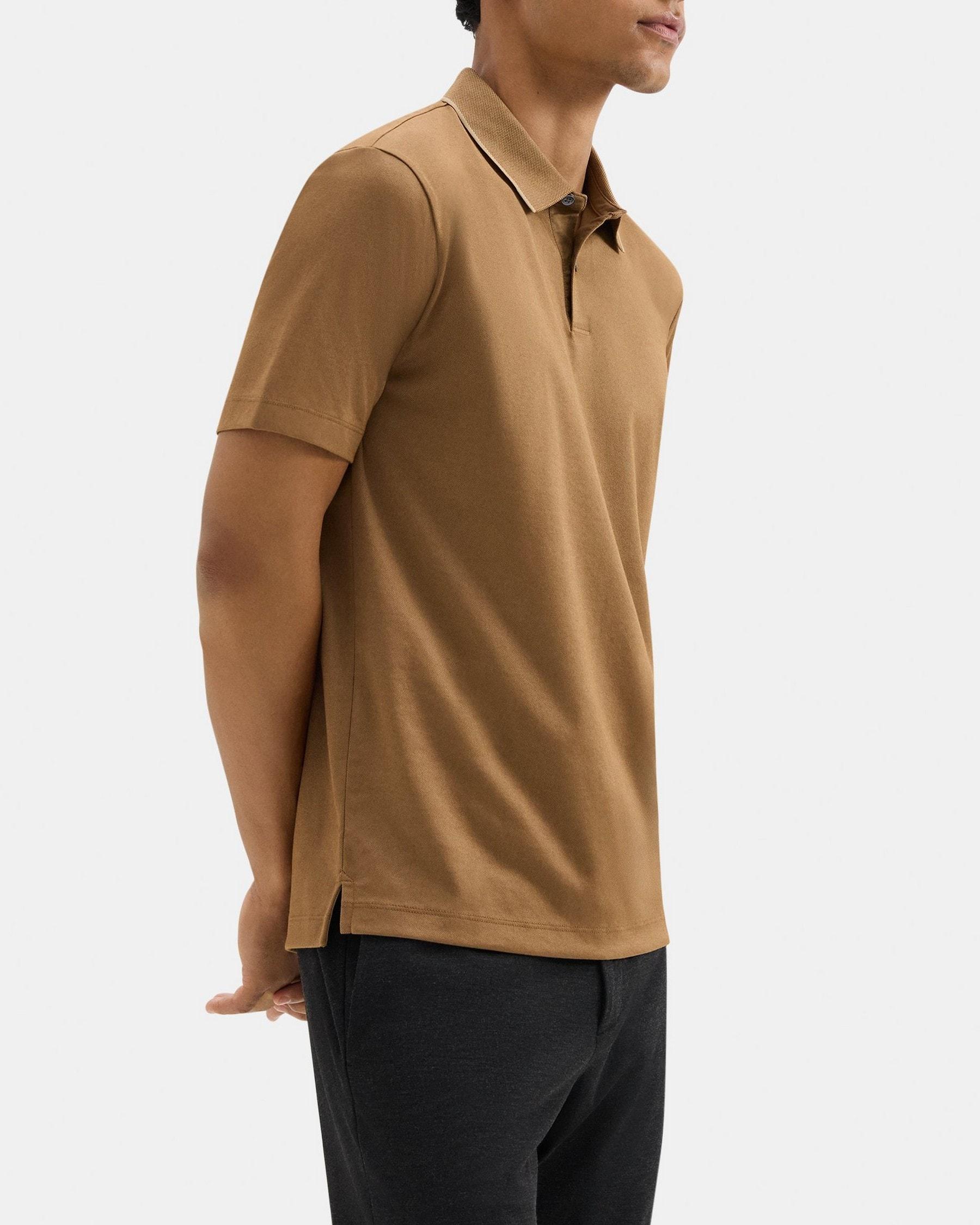 Standard Polo in Piqué Cotton Product Image