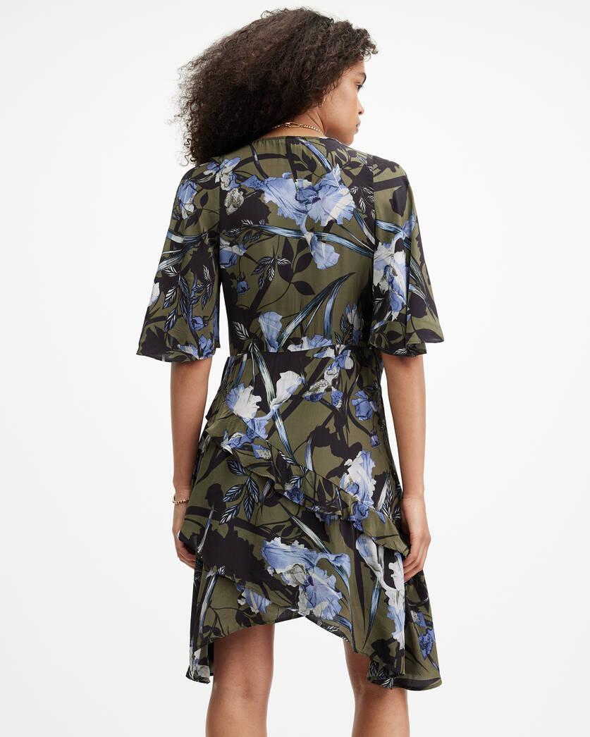 Meagan Batu Wrap Over Mini Dress Product Image