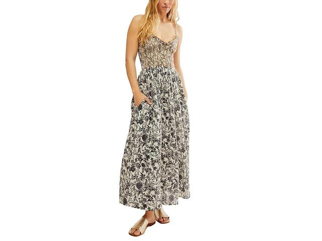 Free People Sweet Nothings Midi (Tea Combo) Women's Dress Product Image