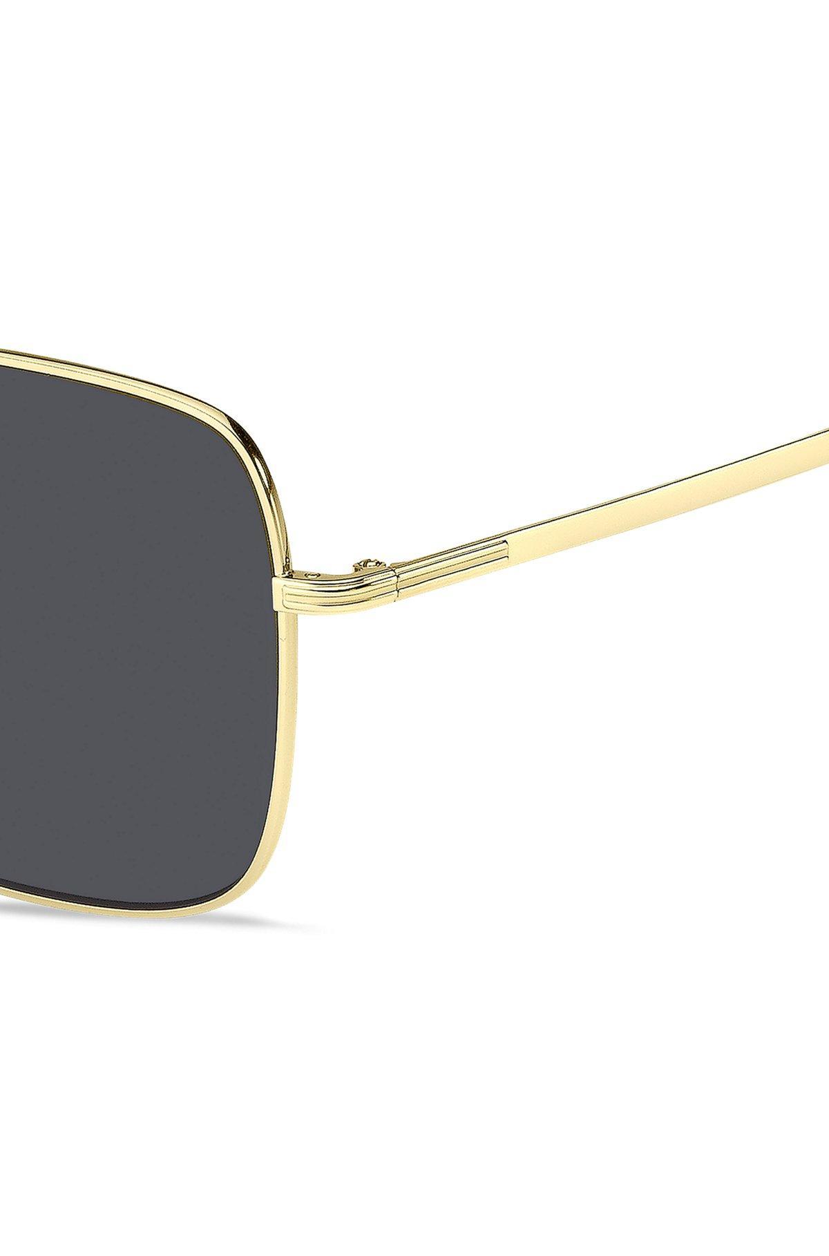 Gold-tone sunglasses with signature hardware Product Image