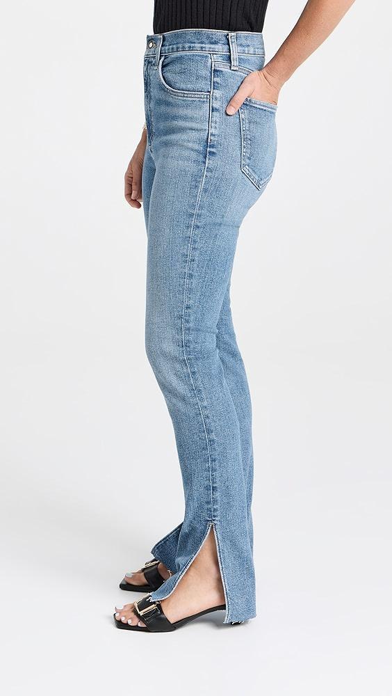 Favorite Daughter Petite Valentina Shortie Jeans | Shopbop Product Image