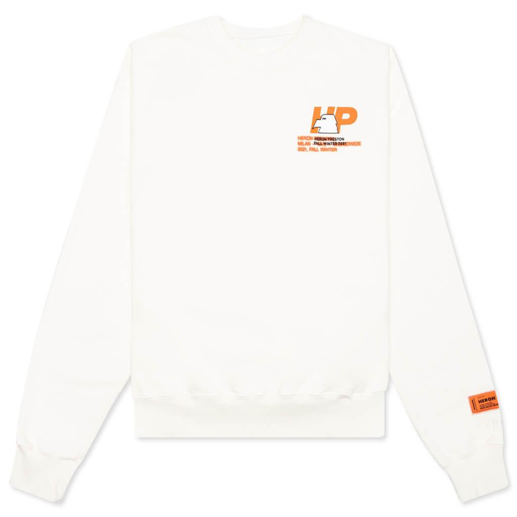 Heron Gum Crewneck - Cream/Light Blue Male Product Image