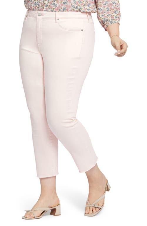 NYDJ Sheri Ankle Fray Hem Slim Jeans Product Image