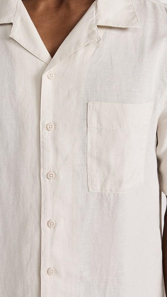 Onia Air Linen Convertible Camp Shirt | Shopbop Product Image