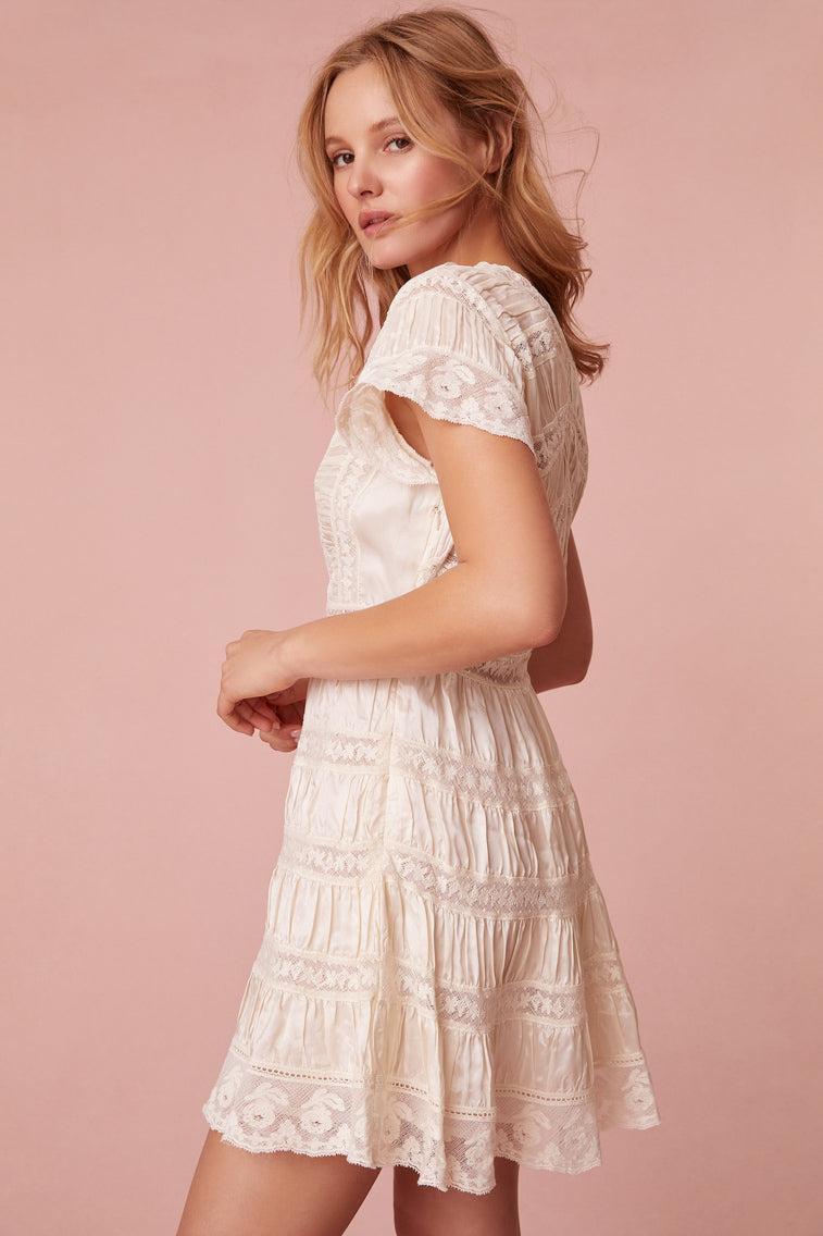 Alik Lace Mini Dress Product Image