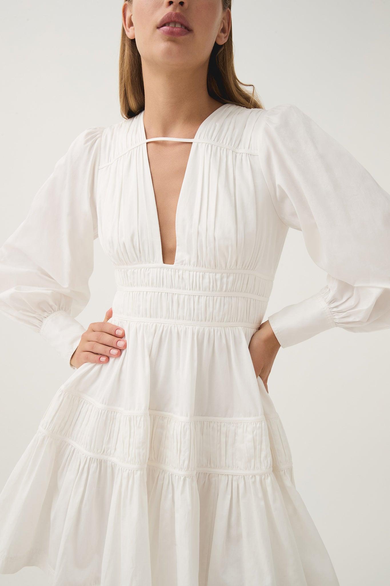 Fallingwater Ruched Mini Dress Product Image