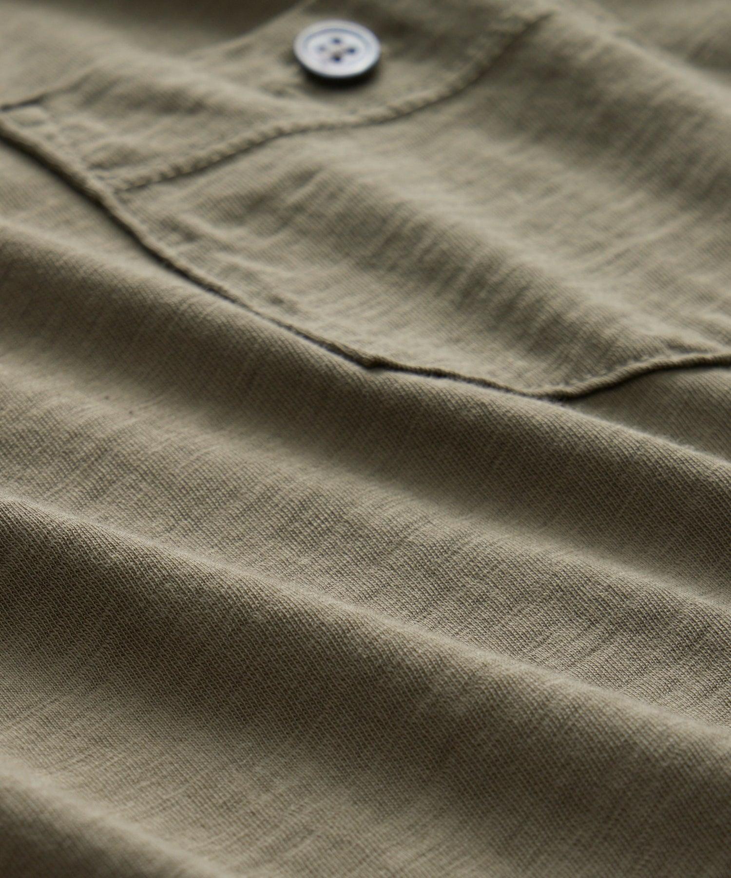 Made in L.A. Homespun Slub Pocket Tee Product Image