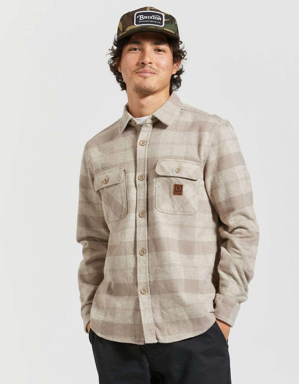 BRIXTON Bowery Mens Heavyweight Flannel Product Image