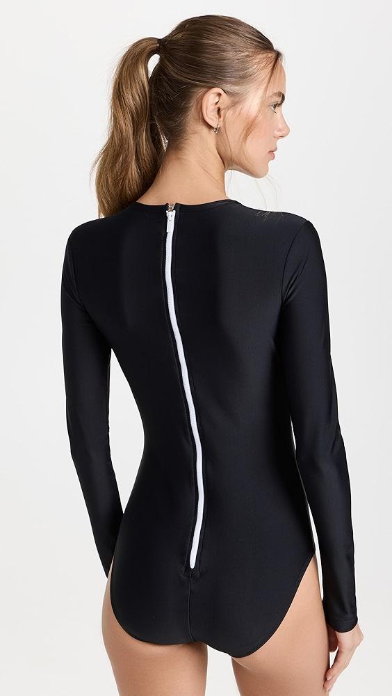 Cover Long Sleeve Rash Guard Swimsuit | Shopbop Product Image