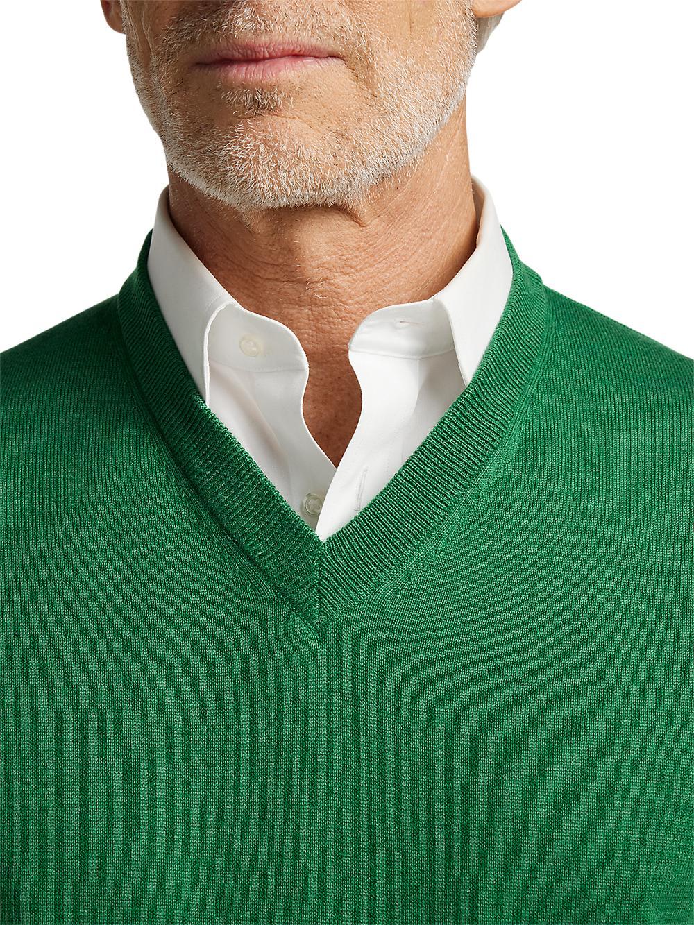 Supima Cotton Vest - Green Product Image