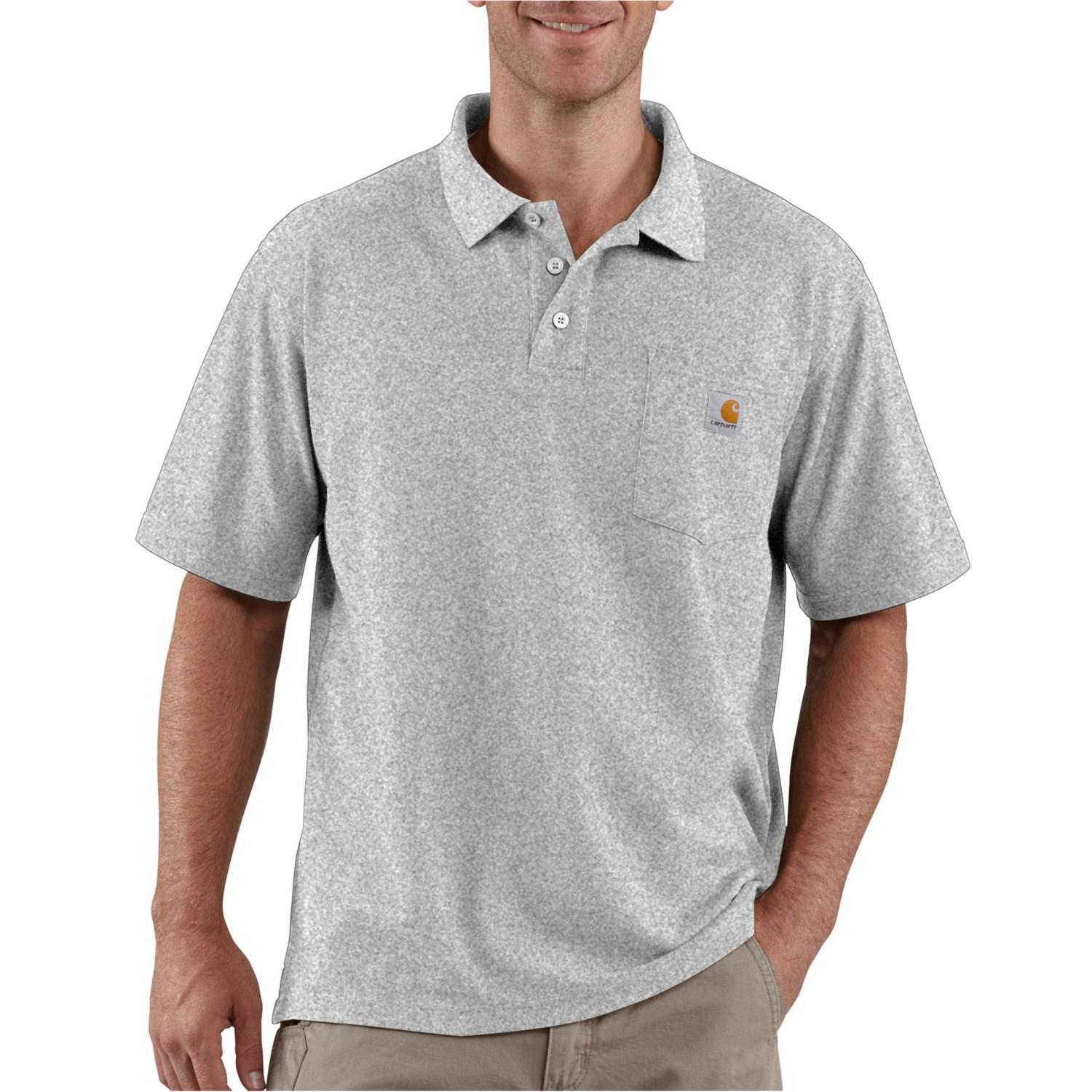 Carhartt K570 Loose Fit Midweight Pocket Polo Shirt - Short Sleeve Product Image