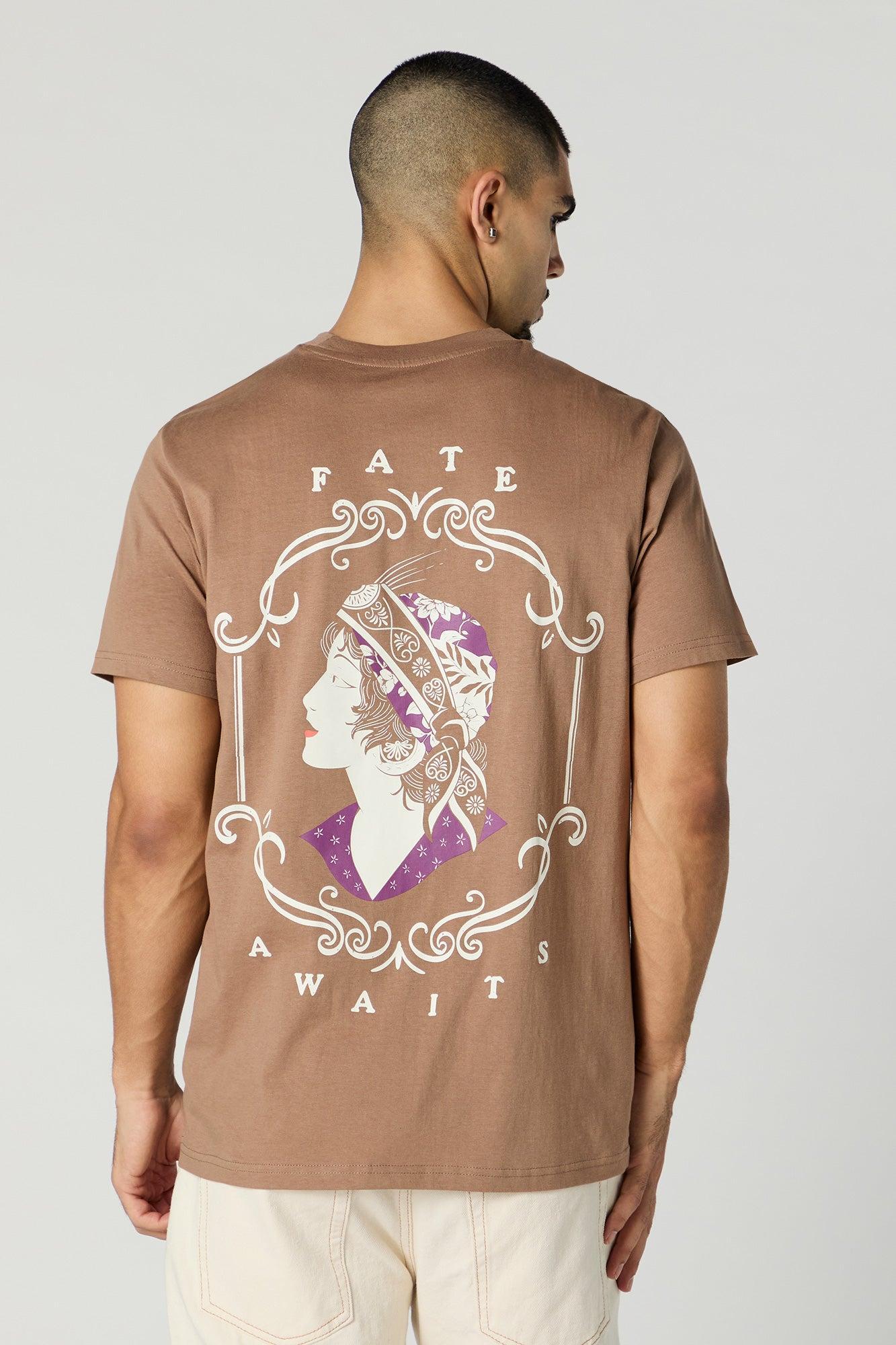 Fate Awaits Graphic T-Shirt Male Product Image