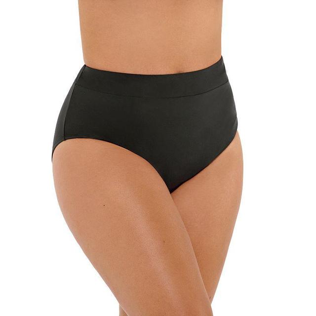 Plus Size Freshwater High-Waist Swim Bottoms, Womens Product Image