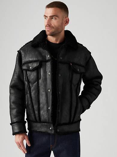 Shearling Olympia Trucker Jacket product image