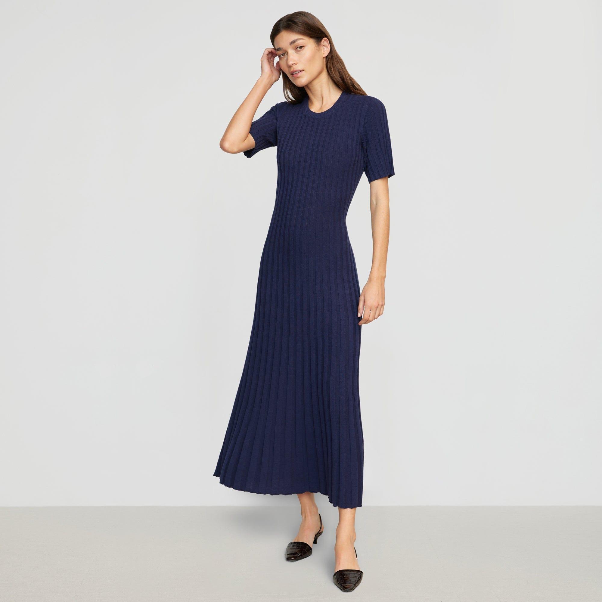 Fena Wide-Ribbed Sweater Dress Product Image