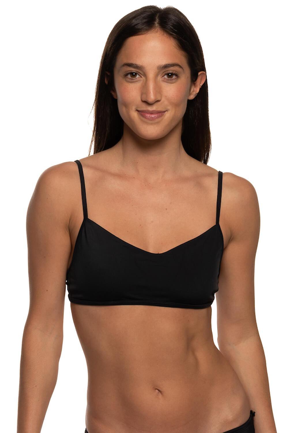 Hikari Bikini Top - Black Female Product Image