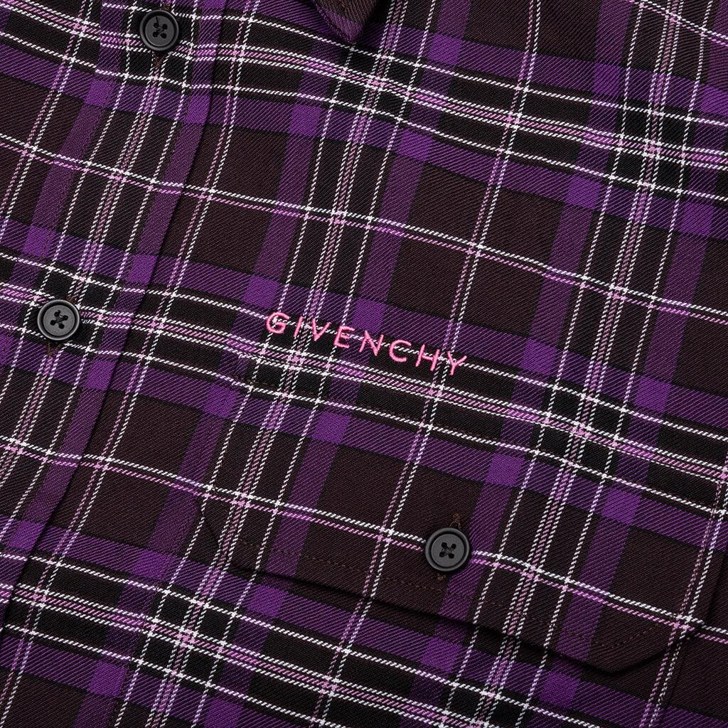 Lumberjack Shirt - Dark Purple Male Product Image