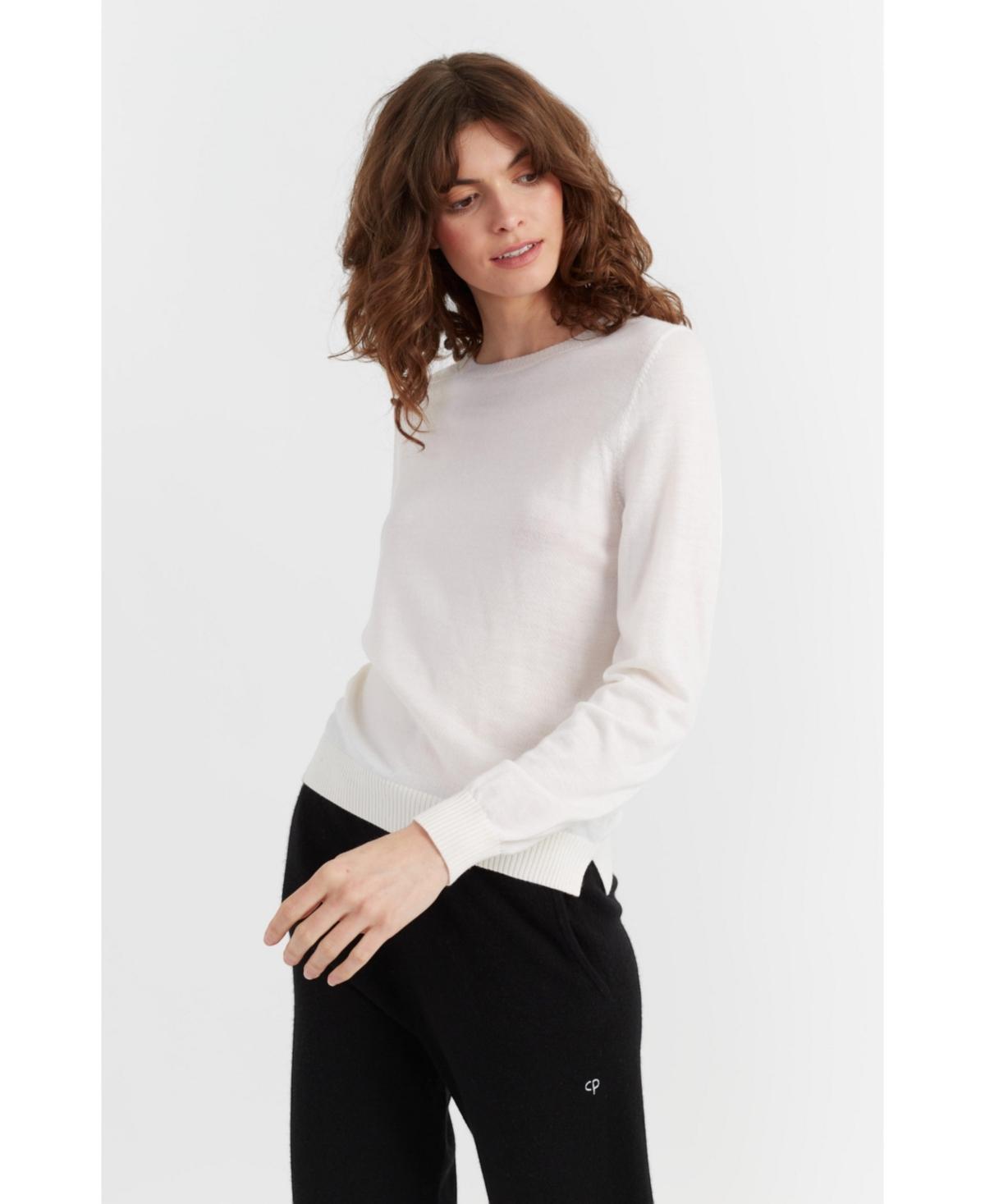 Chinti and Parker Womens Chinti & Parker Pure Merino Ultra Fine Crew Neck Sweater Product Image