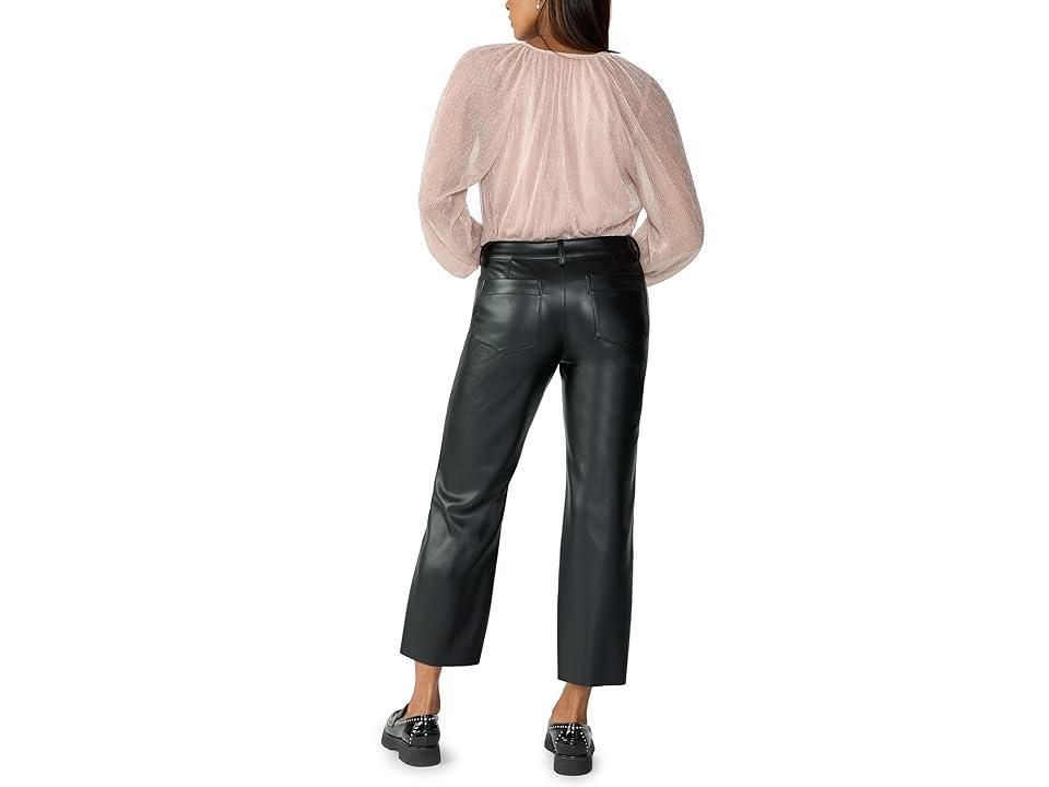 Sanctuary Marine Faux Leather Crop Pants Product Image