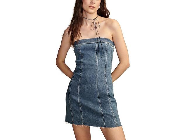 Lucky Brand Denim Corset Dress (Kia) Women's Dress Product Image