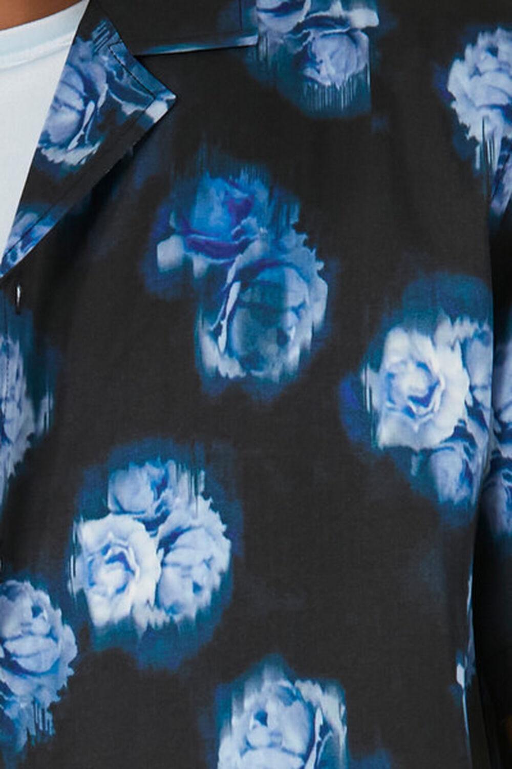 Satin Floral Print Shirt | Forever 21 Product Image