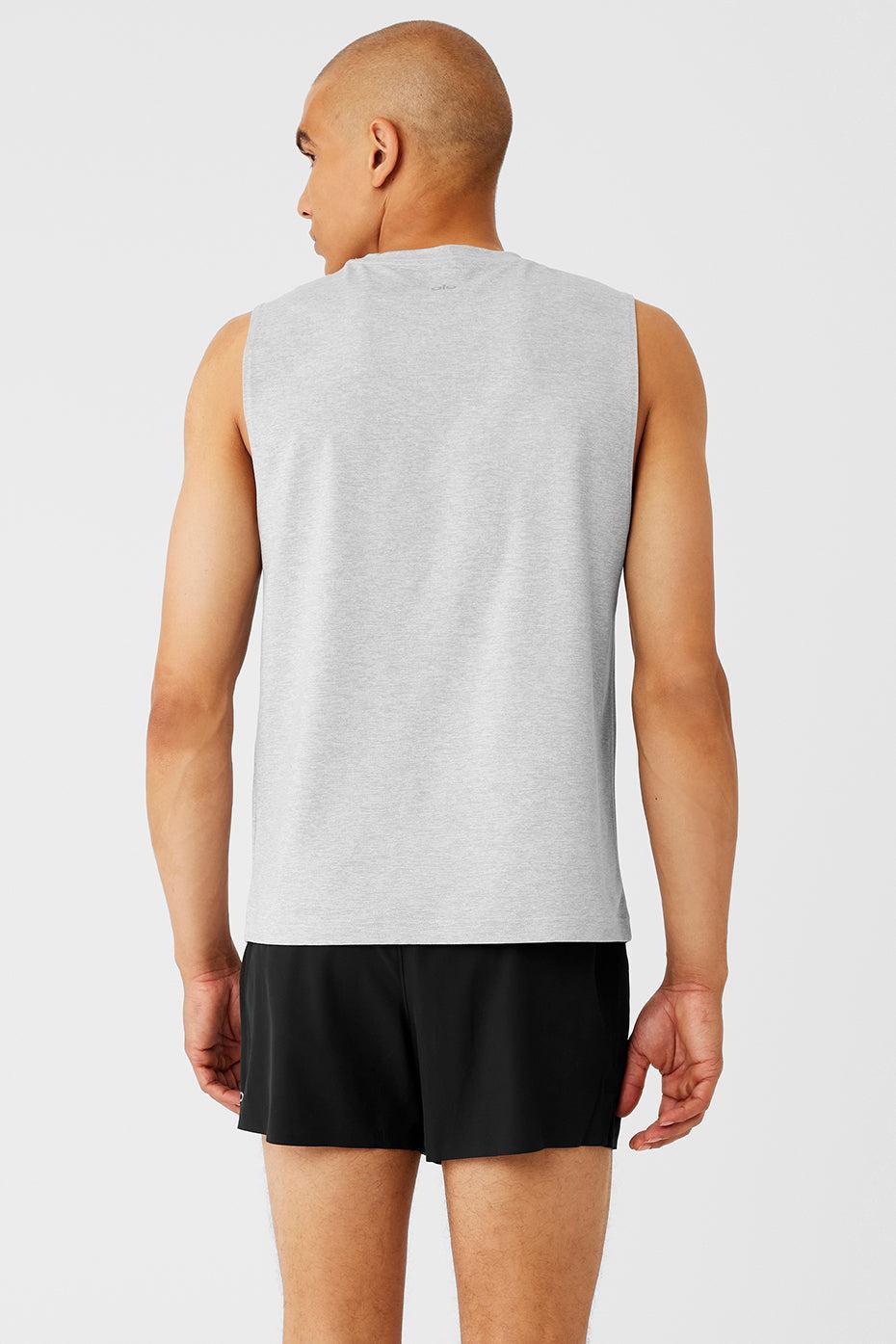 Conquer Muscle Tank - Athletic Heather Grey Product Image