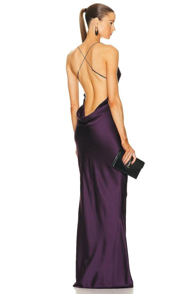 SER.O.YA Massimo Gown Purple. (also in XL). Product Image