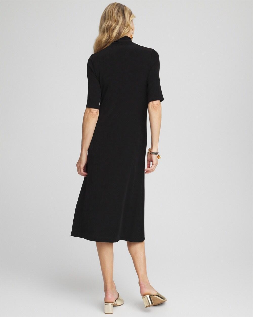 Travelers™ Mock Neck Midi Dress Product Image