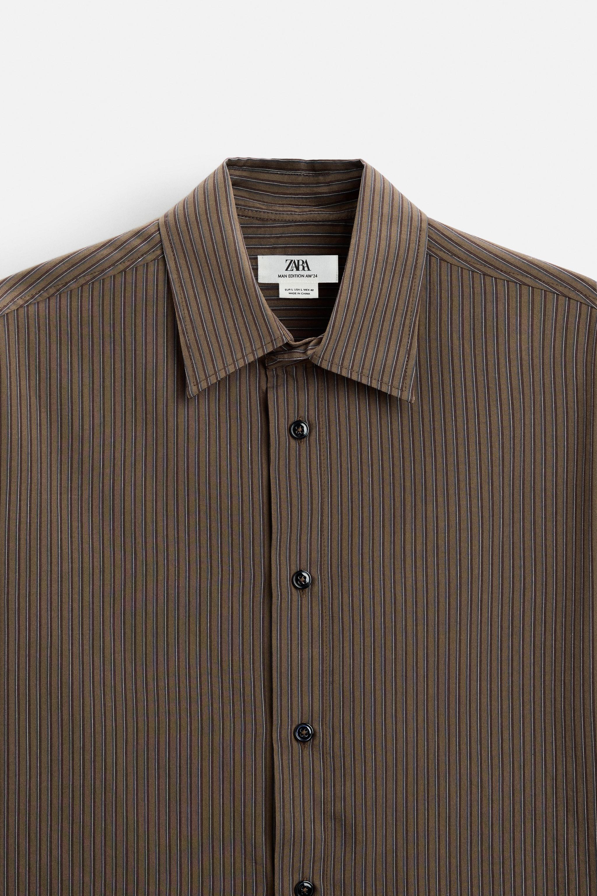 FLOWY STRIPED SHIRT Product Image