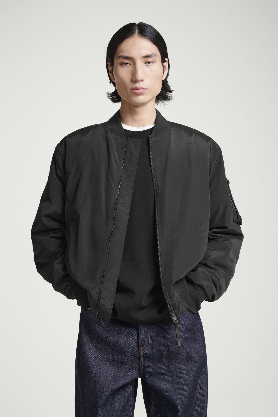 PADDED BOMBER JACKET Product Image