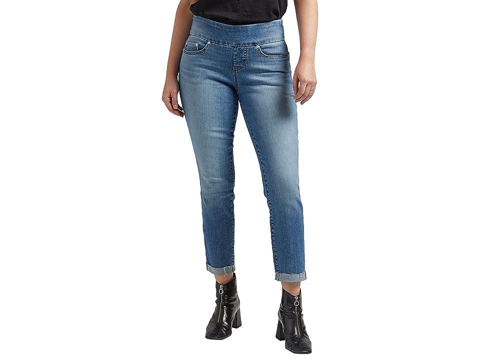 Jag Jeans Amelia Mid-Rise Slim Ankle Jeans (Meridian ) Women's Jeans Product Image