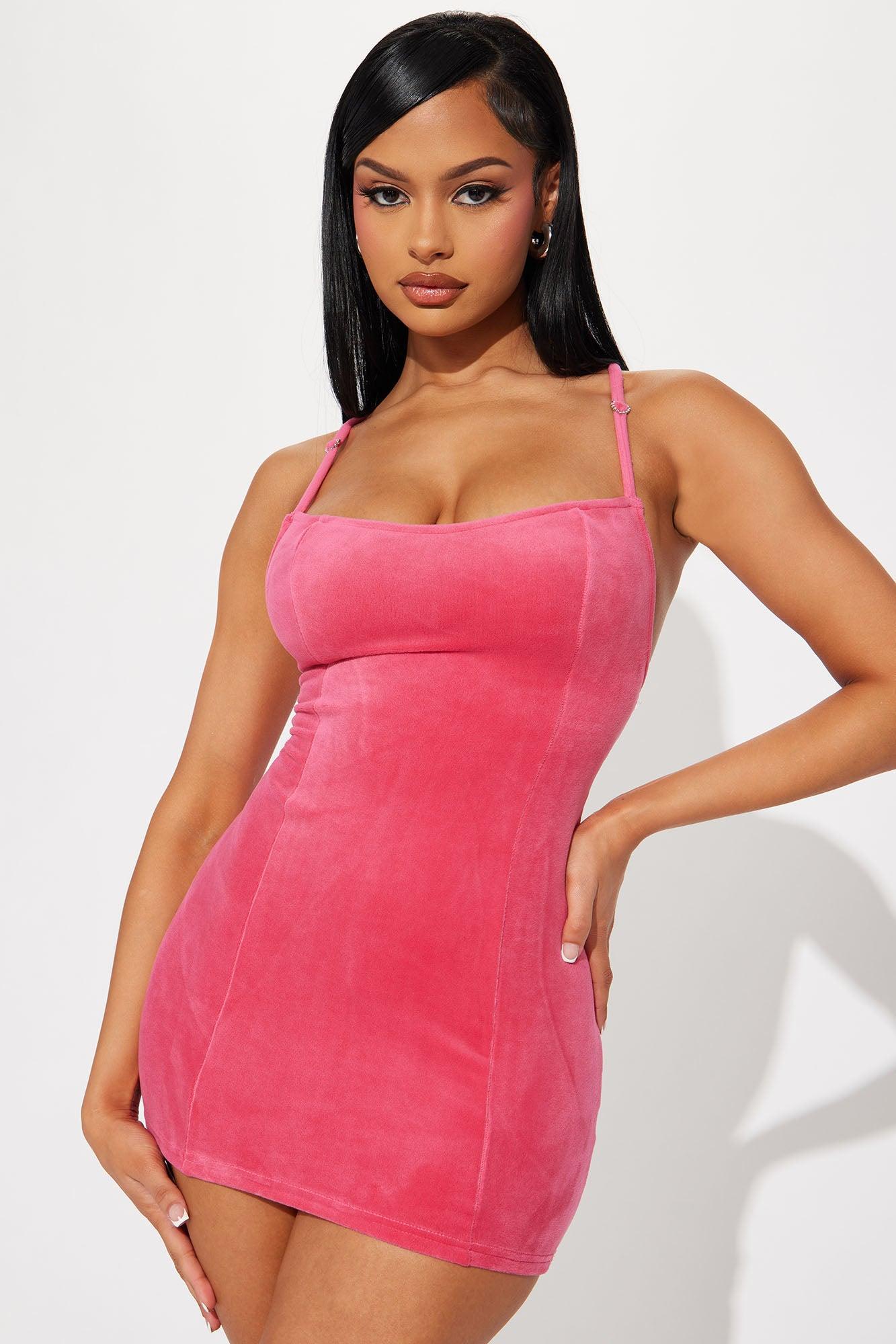 Maaji Mini Dress - Hot Pink Product Image