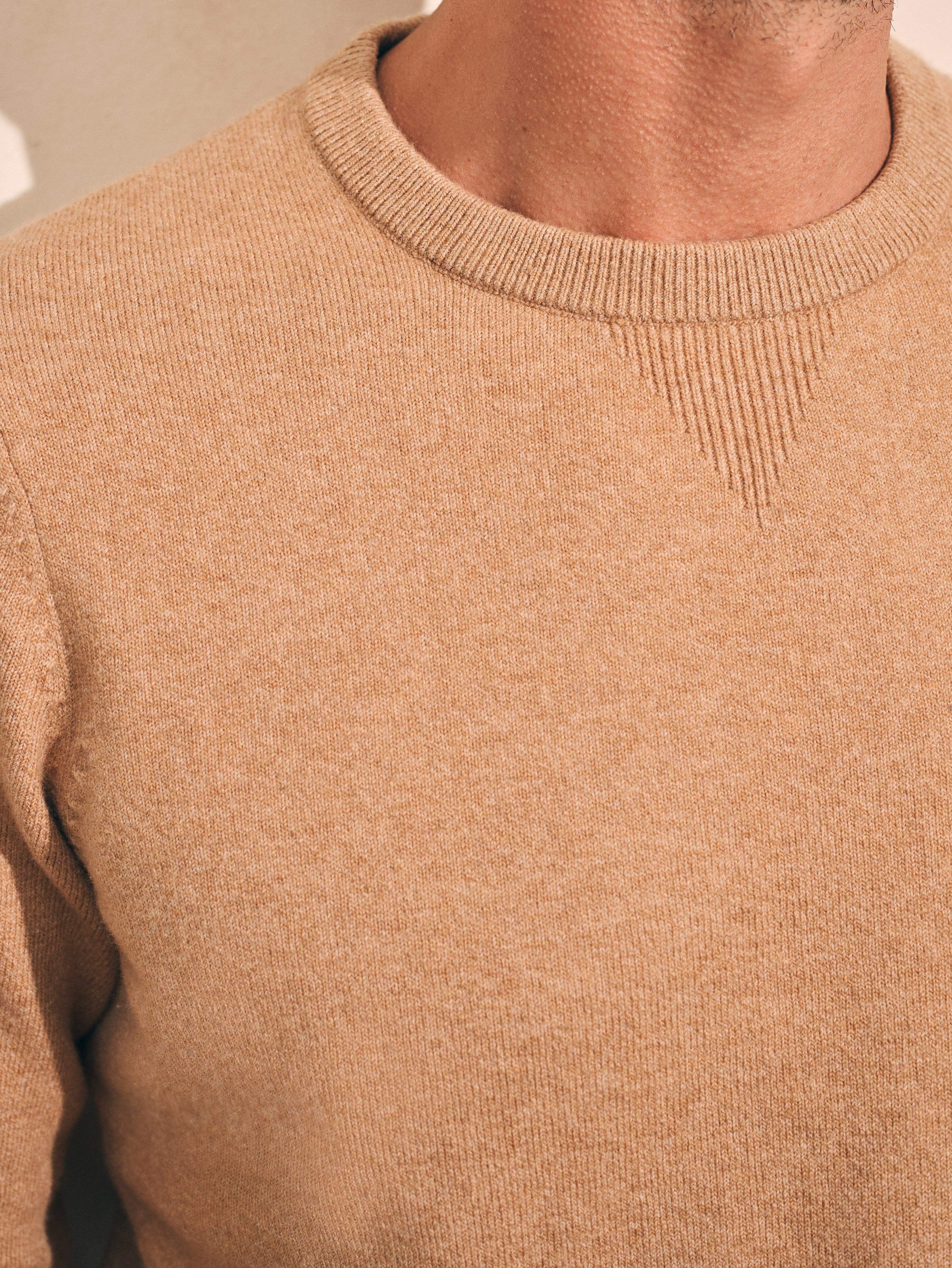 Mountain Crew Sweater - Wheat Heather Male Product Image