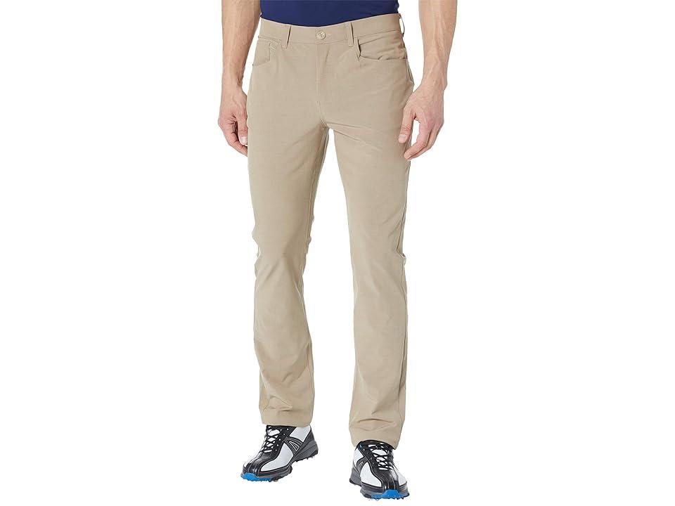 Callaway Everplay Five-Pocket Horizontal Texture Pants (Khaki Heather) Men's Casual Pants Product Image