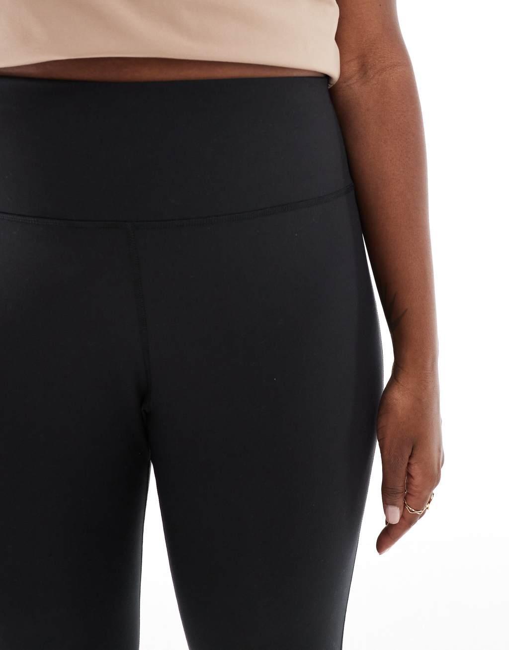 ASOS 4505 Curve Icon yoga soft touch gym leggings in black Product Image