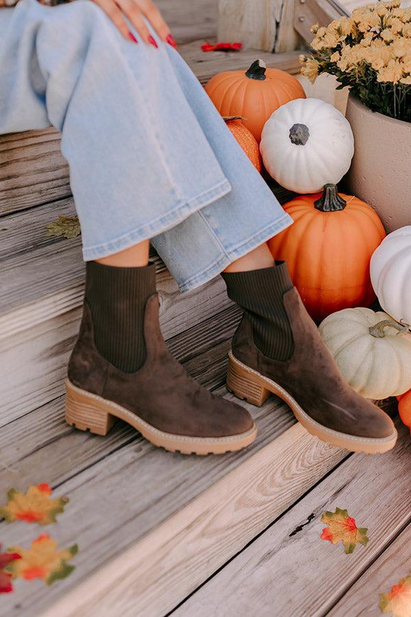 The Goodness Gracious Faux Suede Boot Product Image