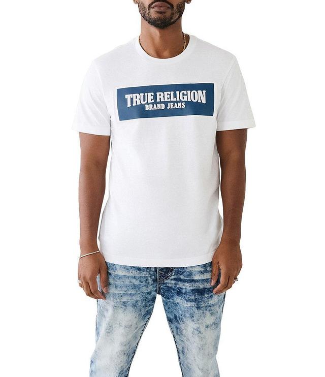 True Religion Short Sleeve Embossed Arch T-Shirt Product Image