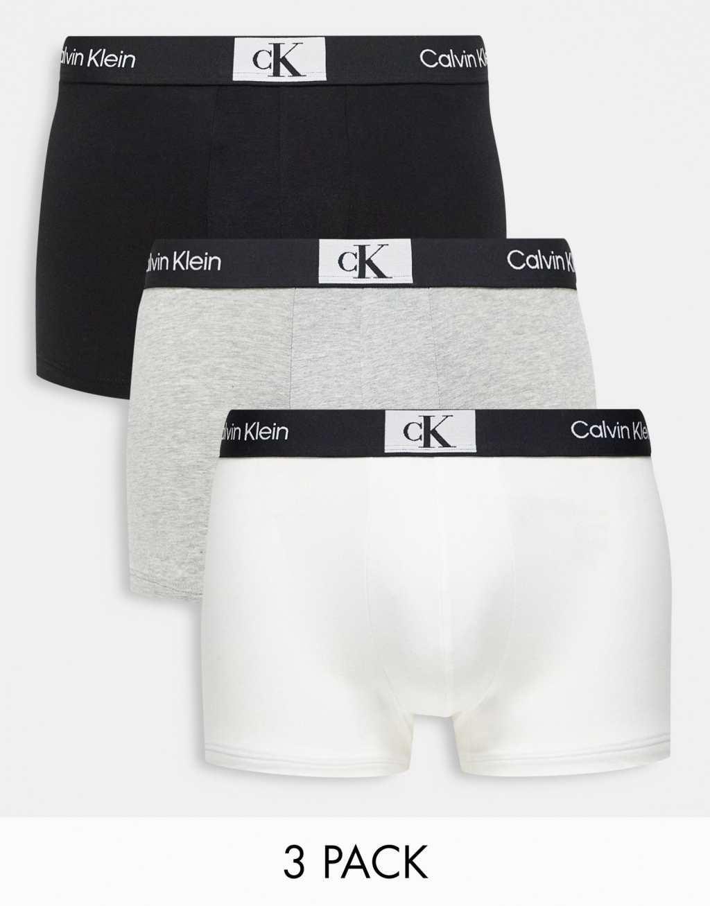 Calvin Klein CK 96 3 pack cotton trunks Product Image