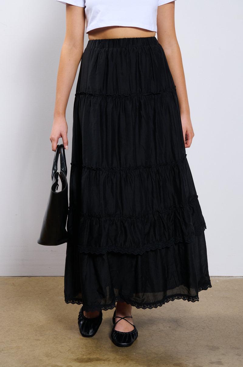 HAVEN FLOWY MAXI SKIRT Product Image