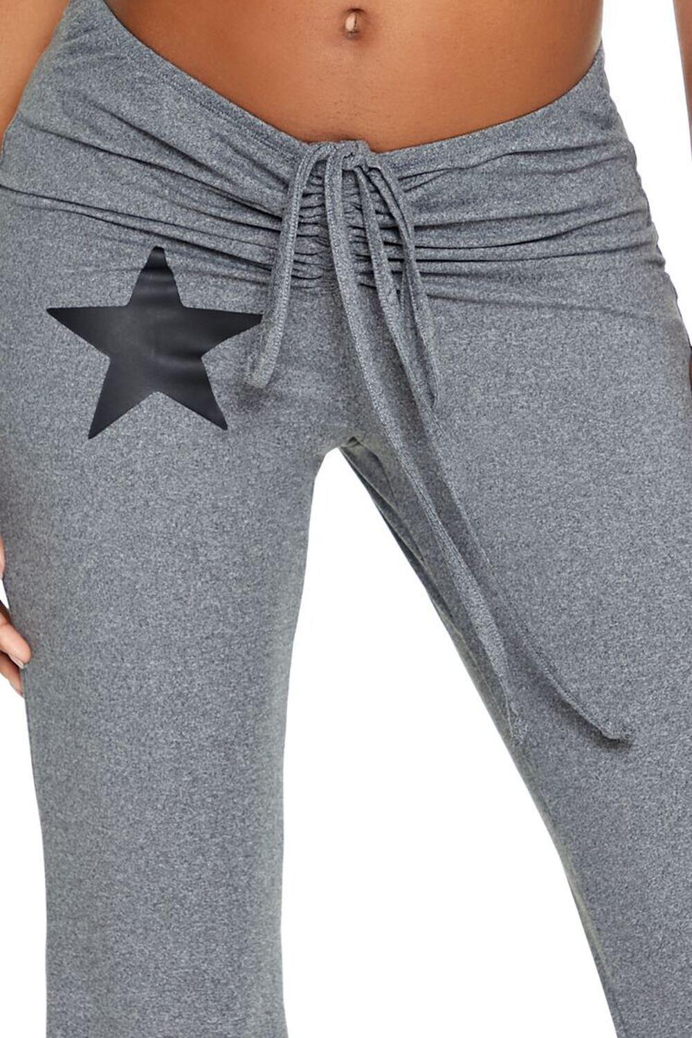 Ruched Star Flare Leggings | Forever 21 Product Image