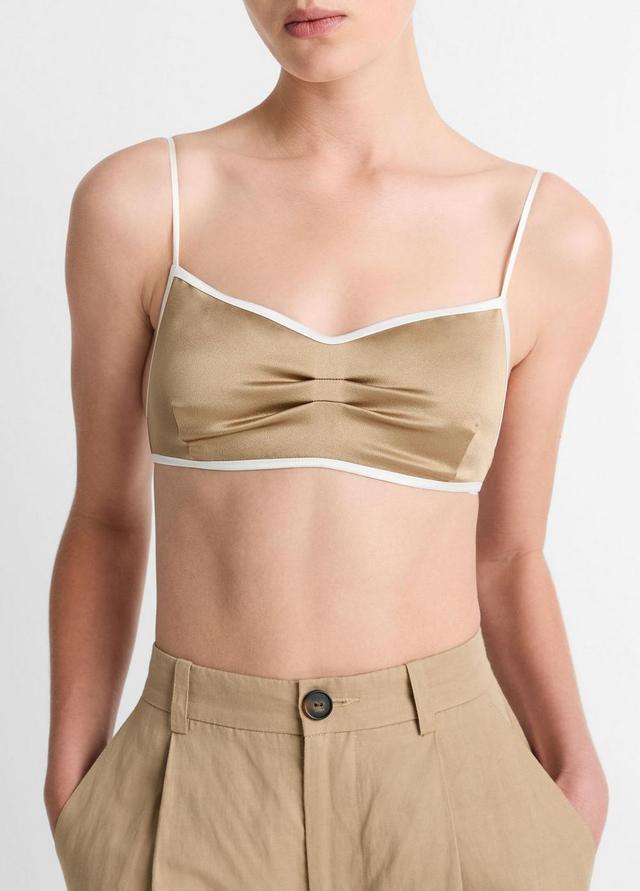 Silk Tipped Shrunken Camisole Product Image