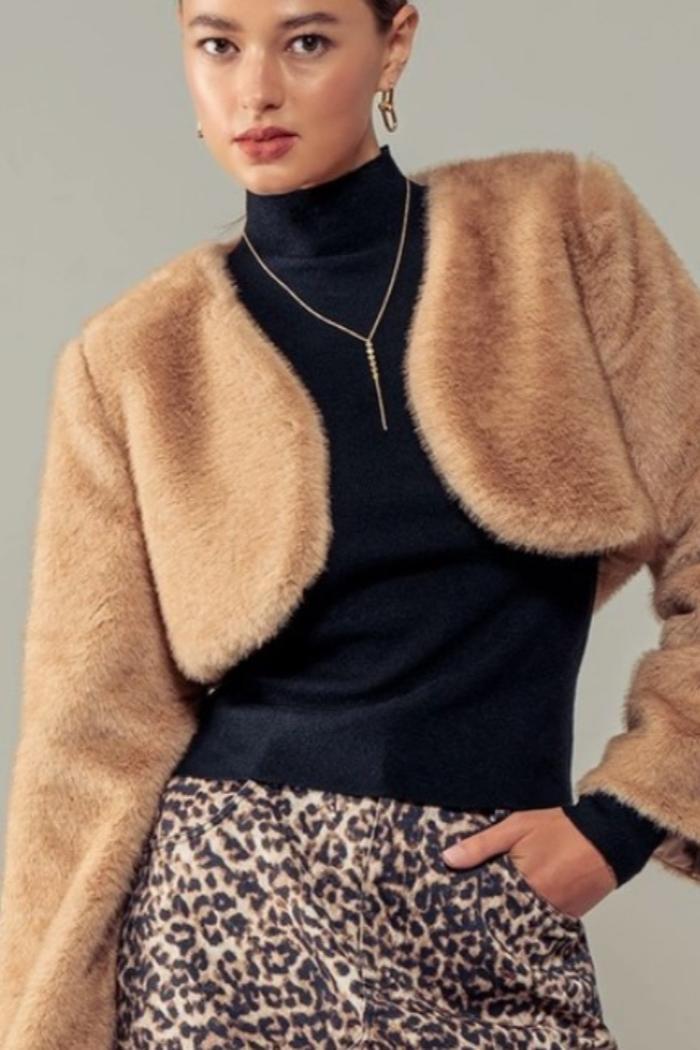 Faux Fur Bolero Product Image