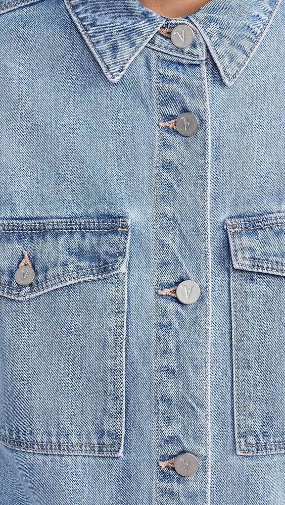 ABRAND Denim Shacket | Shopbop Product Image