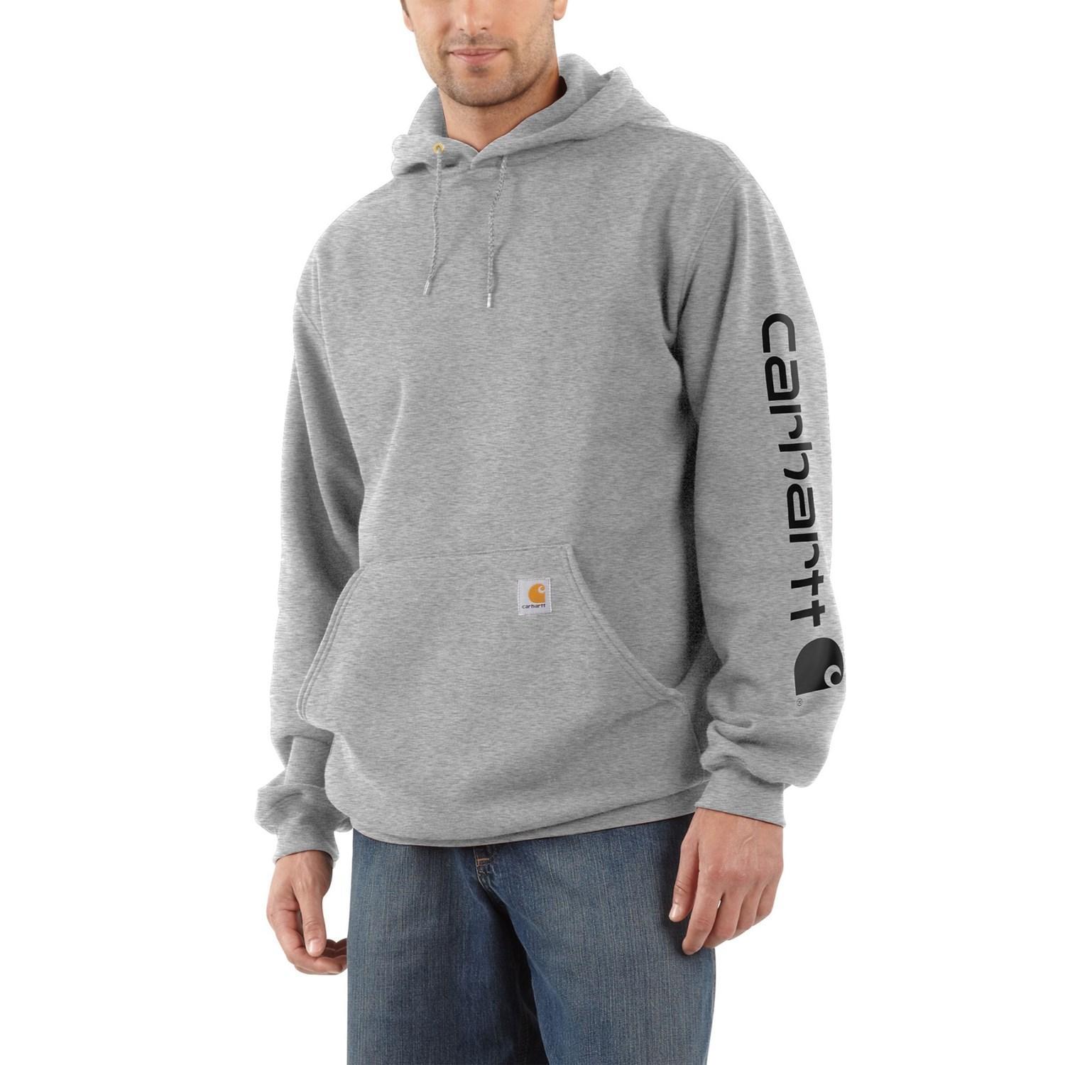 Carhartt K288 Big and Tall Midweight Logo Hoodie - Factory Seconds Product Image