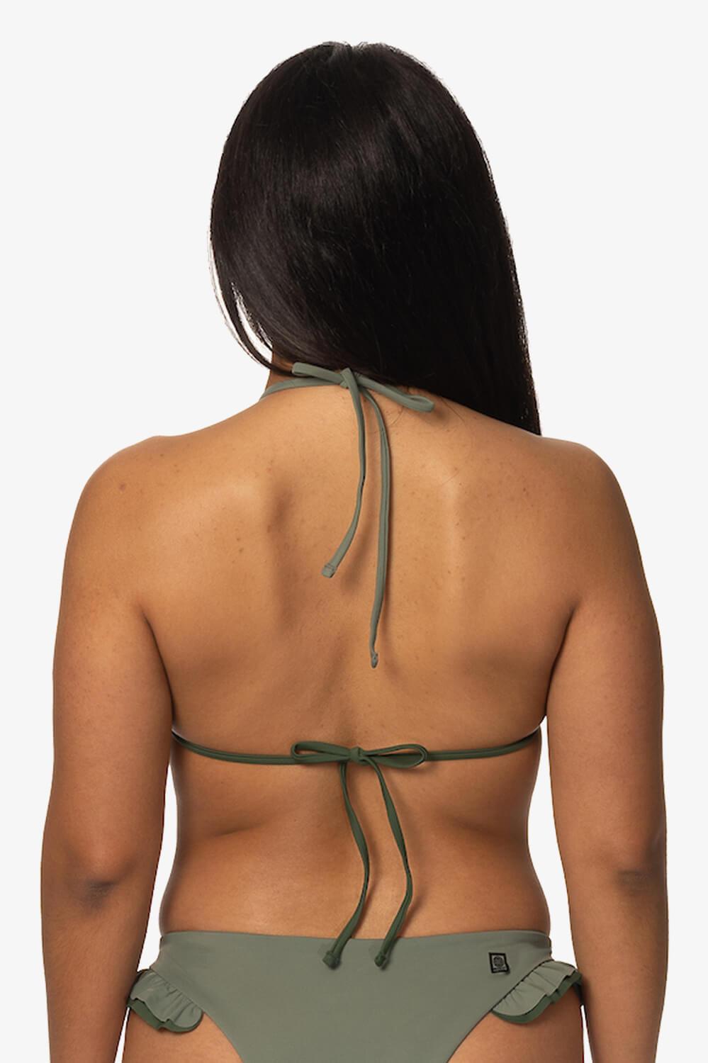 Pavones Bikini Top - Eucalyptus Female Product Image