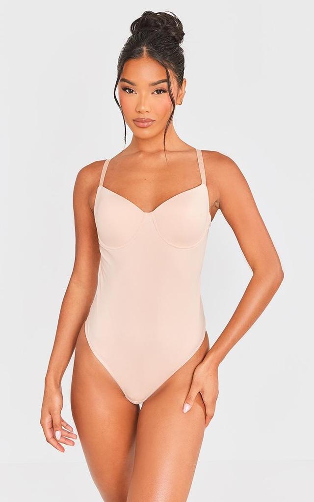 Nude Sculpted Strappy Bodysuit Product Image