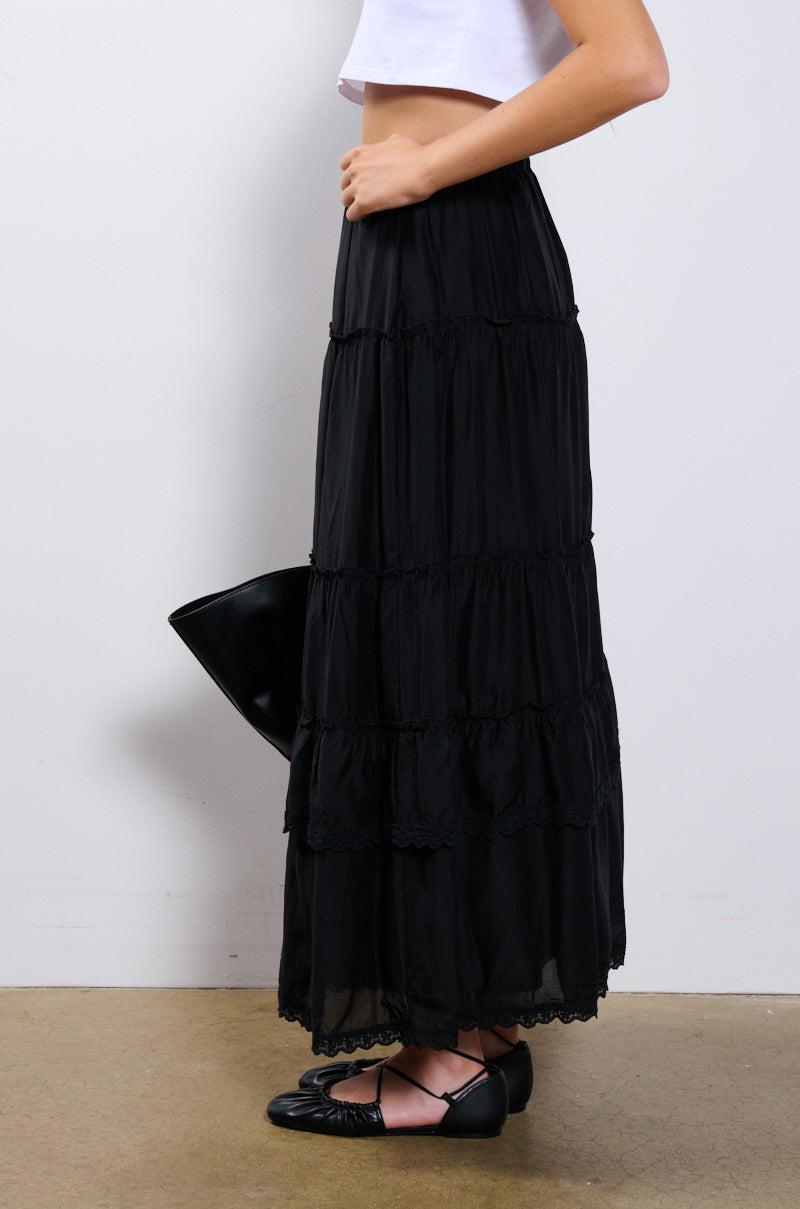 HAVEN FLOWY MAXI SKIRT Product Image