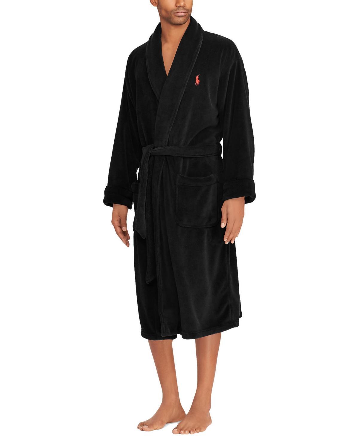 Polo Ralph Lauren Mens Microfiber Plush Robe Product Image