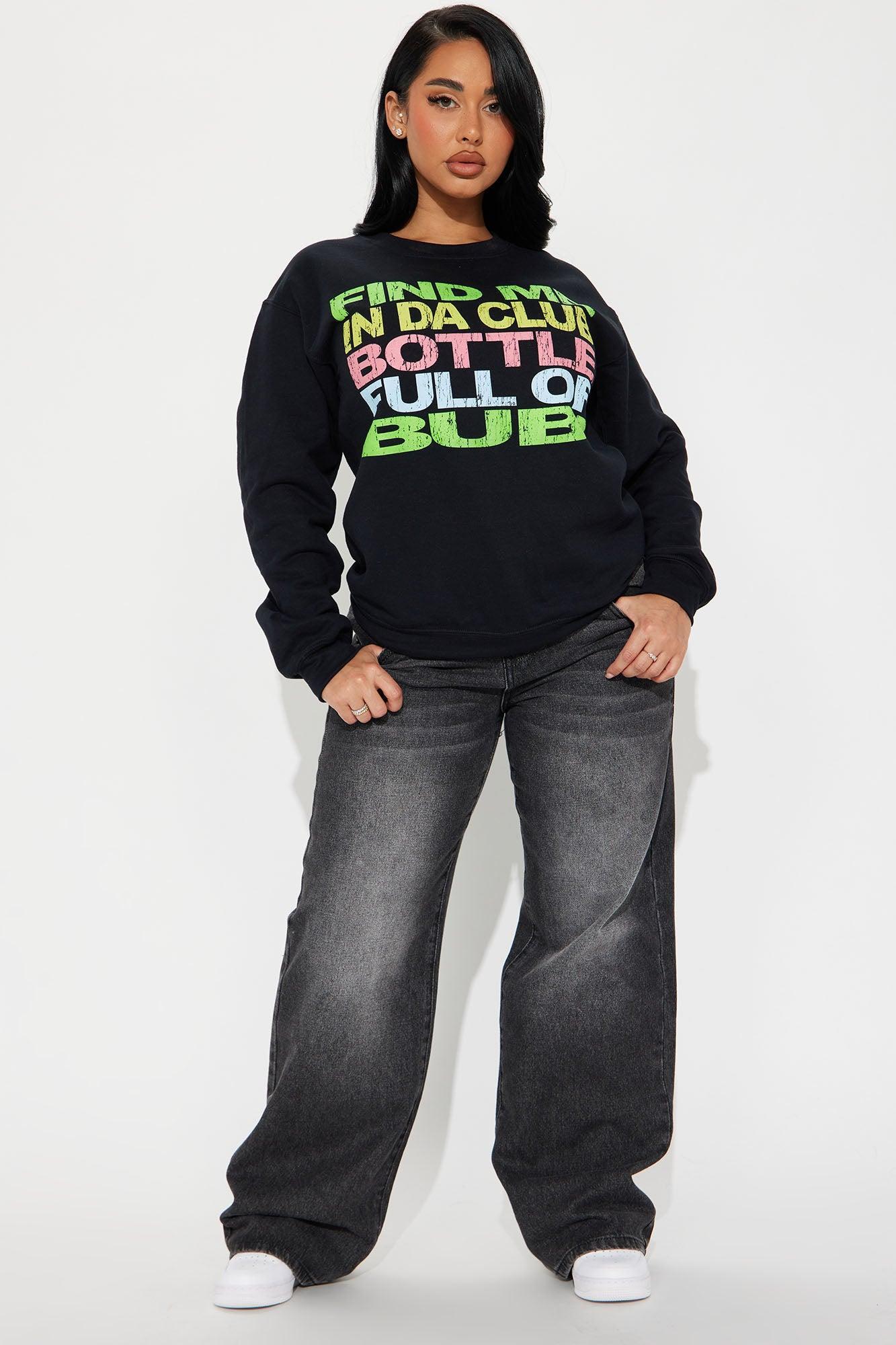 50 Cent In Da Club Crew Neck Sweatshirt - Black Product Image