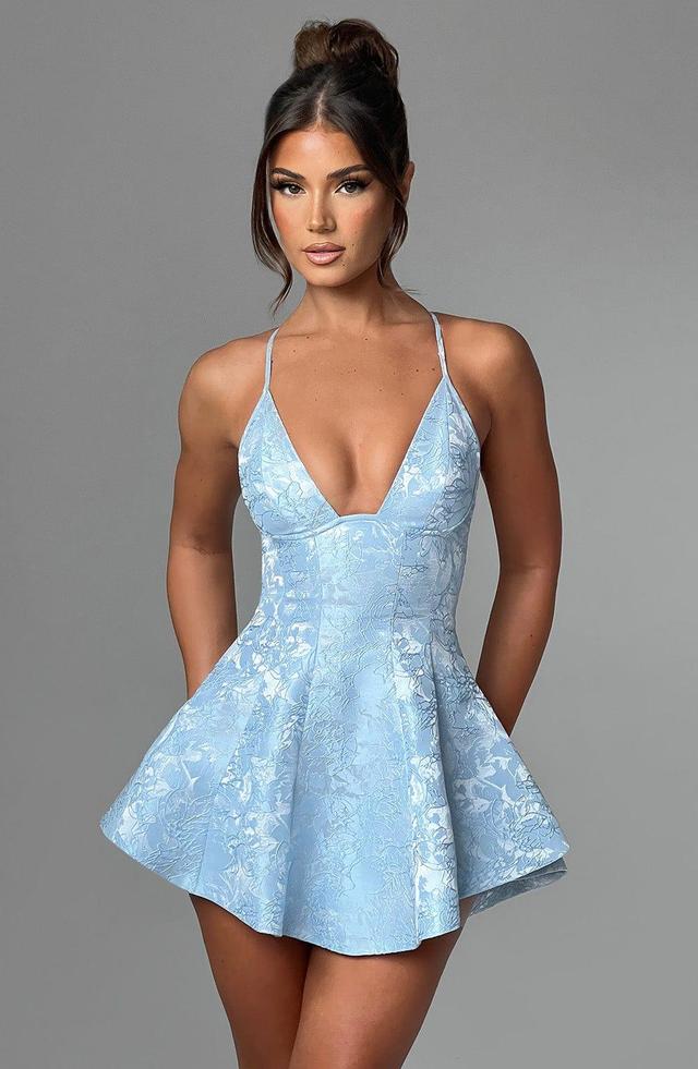 Leila Playsuit - Blue Product Image